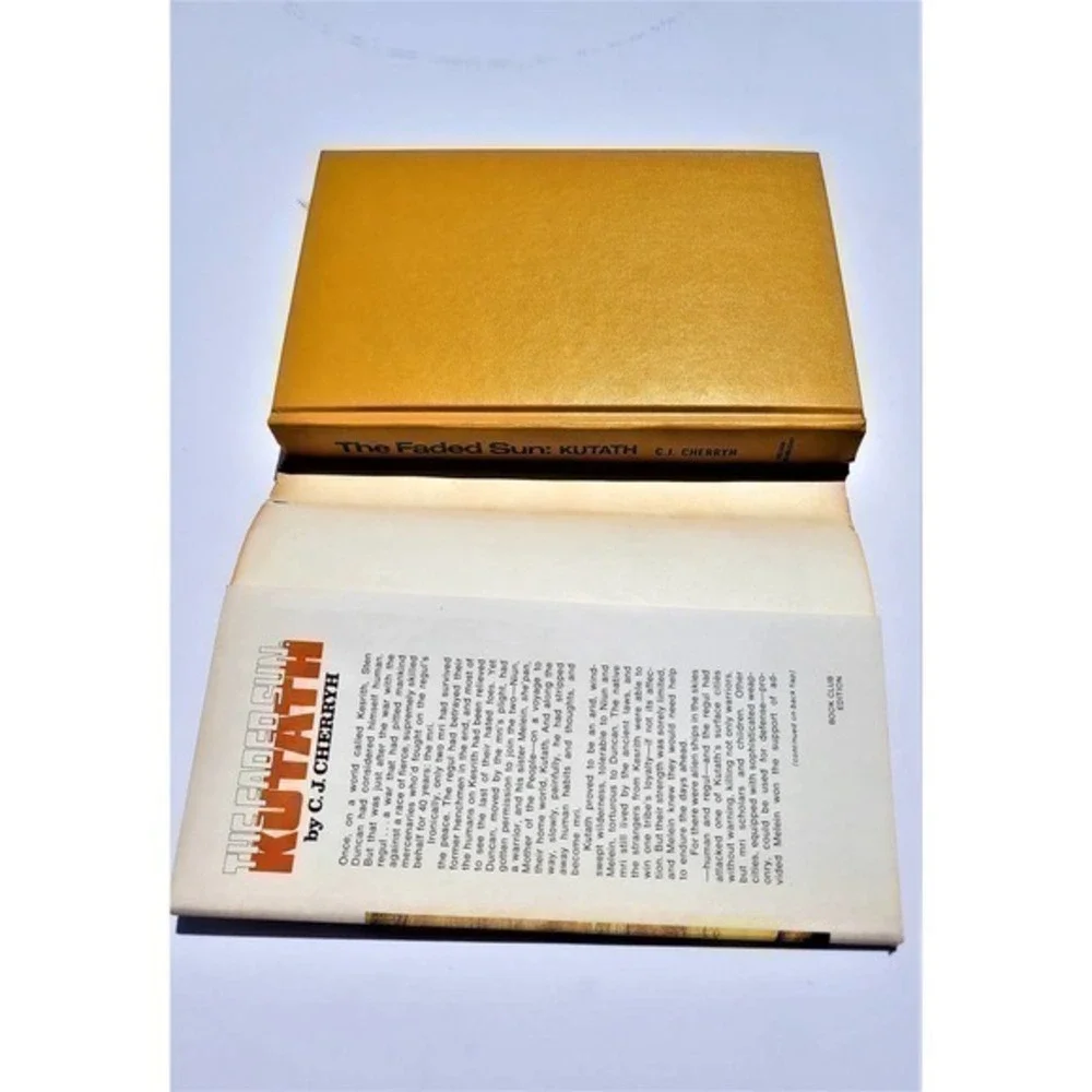 The Faded Sun Kutath, By‎ C.J. Cherryh, 1979 Scifi Young Adult Hardcover Book